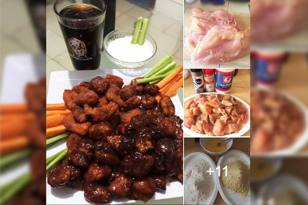 ➤ Receta de Como hacer Boneless de Pollo BBQ fácil y rápido