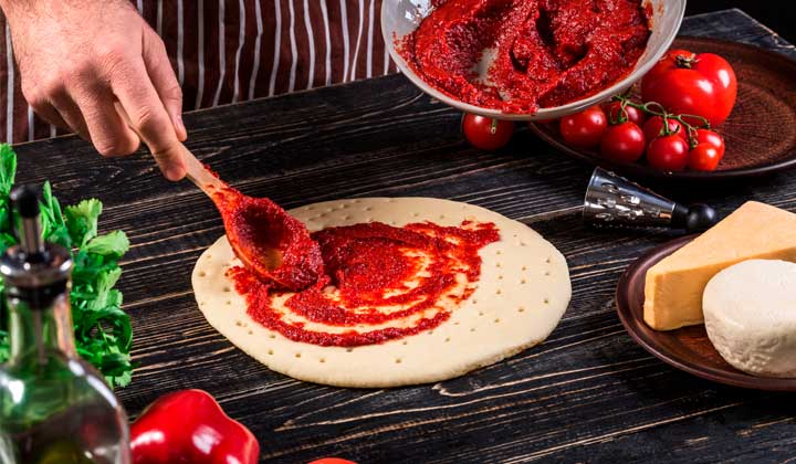 salsa para pizza casera
